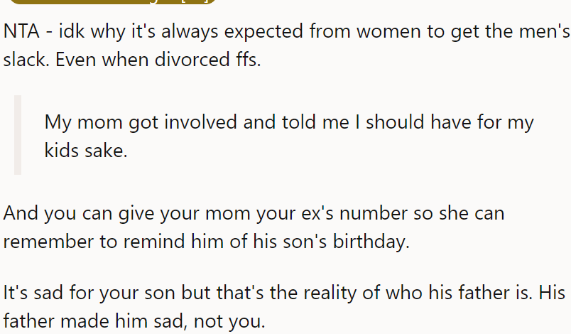 A Redditor Said the OP Is Not Obligated to Remind Him