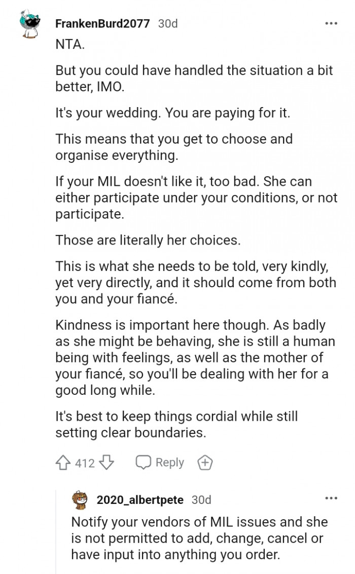 You get to choose and organize everything