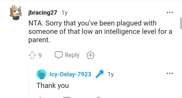 Someone with a low intelligence level