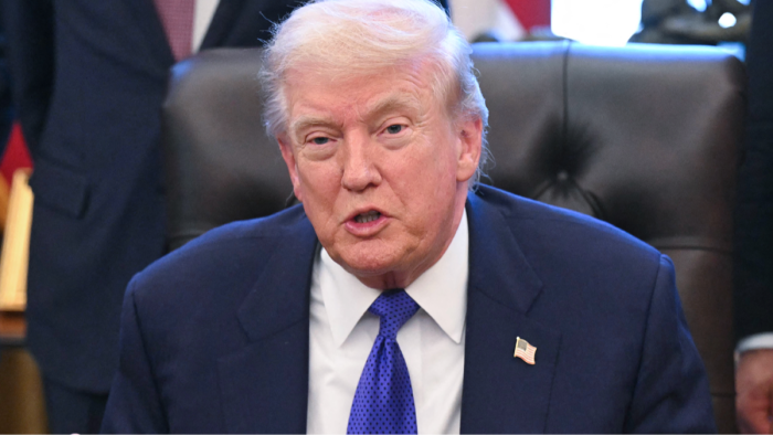 Divided survey results indicating declining support for Trump amid polarization.
