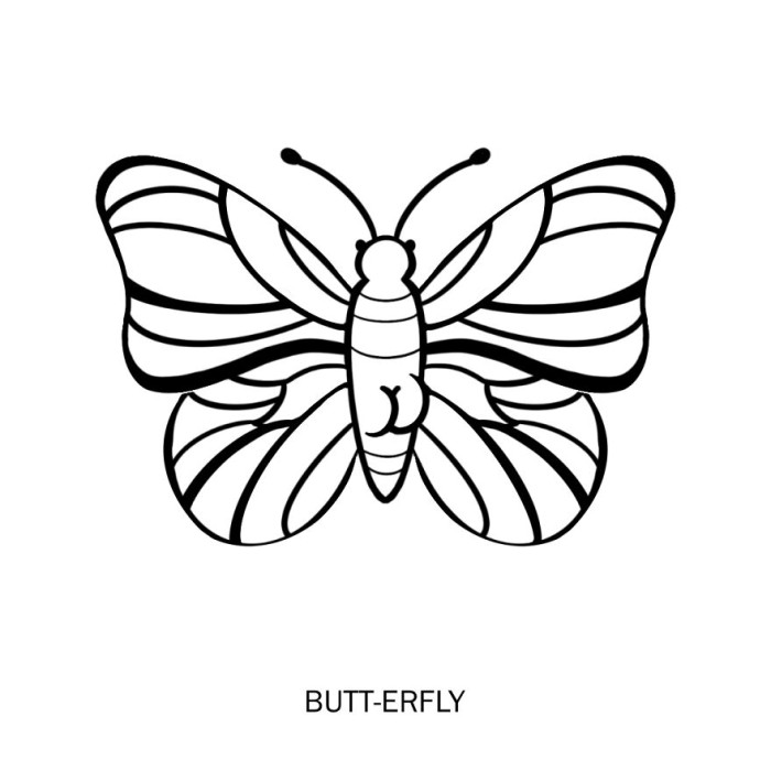 7. Butt-erfly
