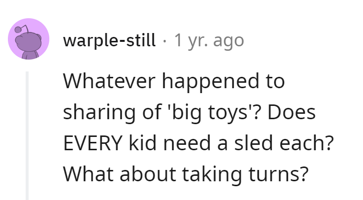 Sled etiquette: lost in the snow. Are turns extinct, or did childhood just get an upgrade?