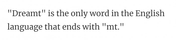 26. I always dreamt about you.