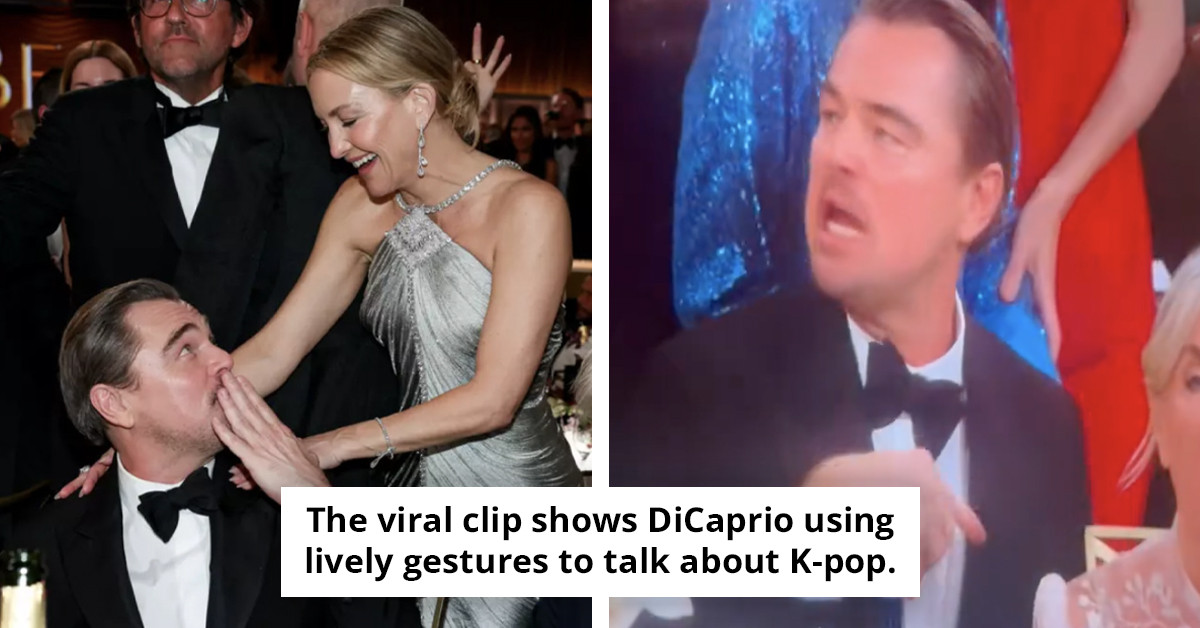 Leonardo DiCaprio’s Side Conversation At Golden Globes Sparks Internet Buzz