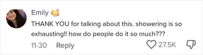Some Comments Also Agreed That It's Exhausting and Doesn't Need to Be Done Every Day.