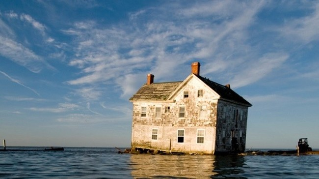 Holland Island in Chesapeake Bay, Maryland