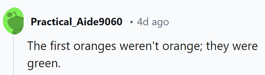 Oranges: pioneering the 