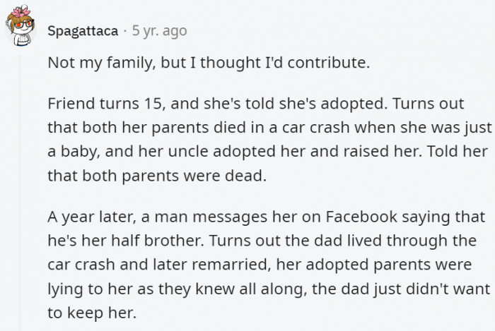 20. Life was very selfish of second chances for this poor girl