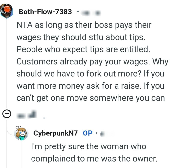 Customers already pay your wages