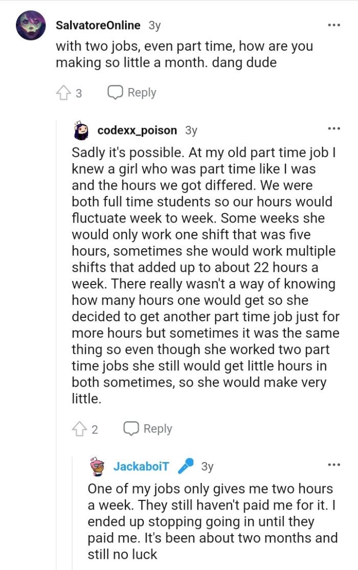 How is the OP making so little every month?