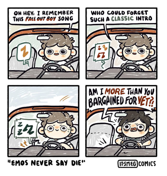 2. This one’s for my angsty millennials 😎