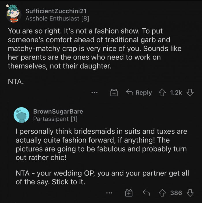 Being comfortable is much better than being fashionable and suffering the whole time.