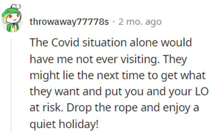 Enjoy a quiet holiday