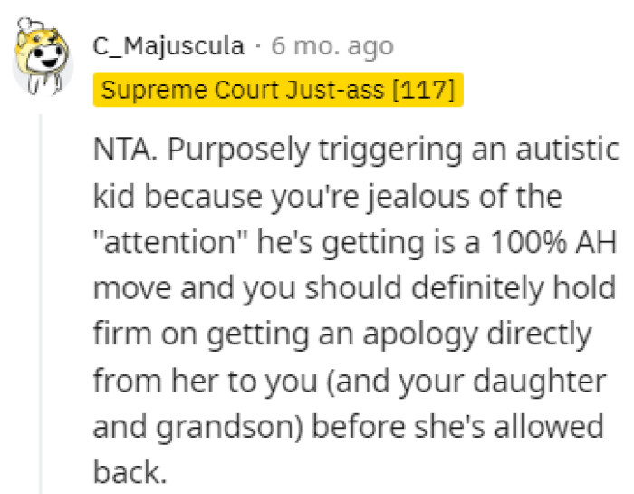 Hold Firm on the Apology