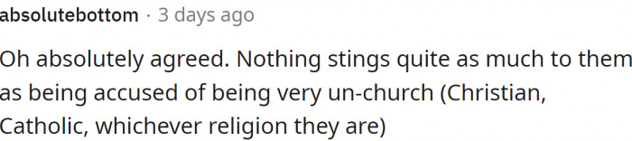 Nothing stings quite as much...