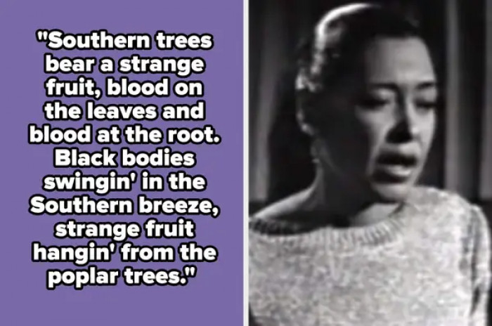 4. Strange Fruit (1939) - Billie Holiday