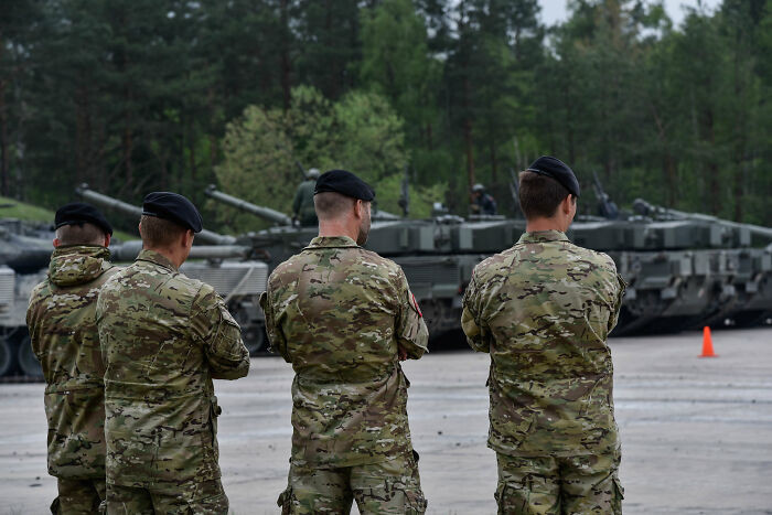 6. Armed forces - Chilling on the taxpayers’ funds.