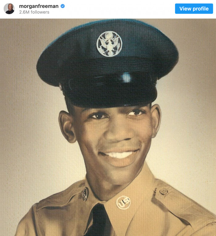 Young Morgan Freeman