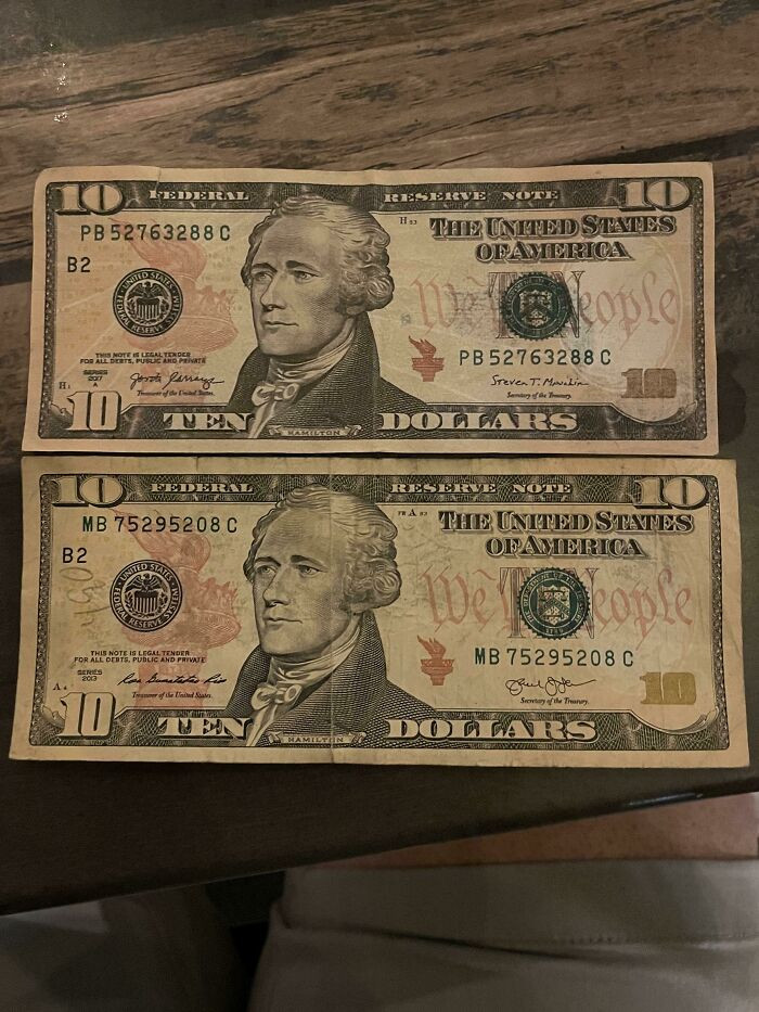 "I Received A Counterfeit $10 Bill As Change At My Local Pub"