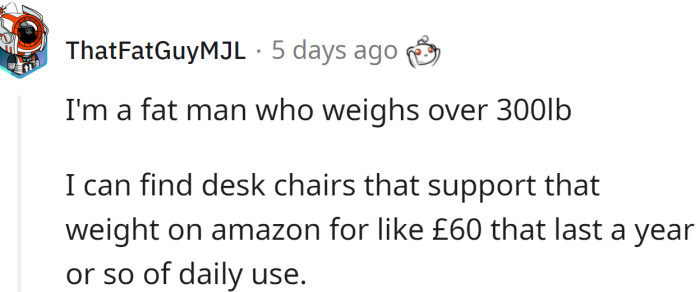 This is what overweight people say: