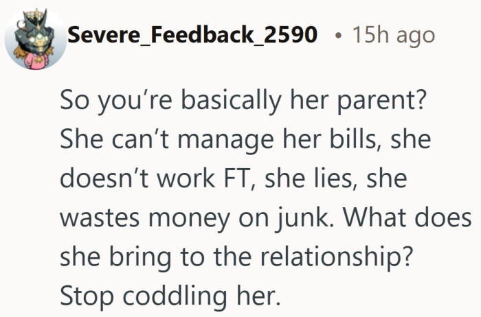 It calls out the imbalance in a way that is hard to ignore.