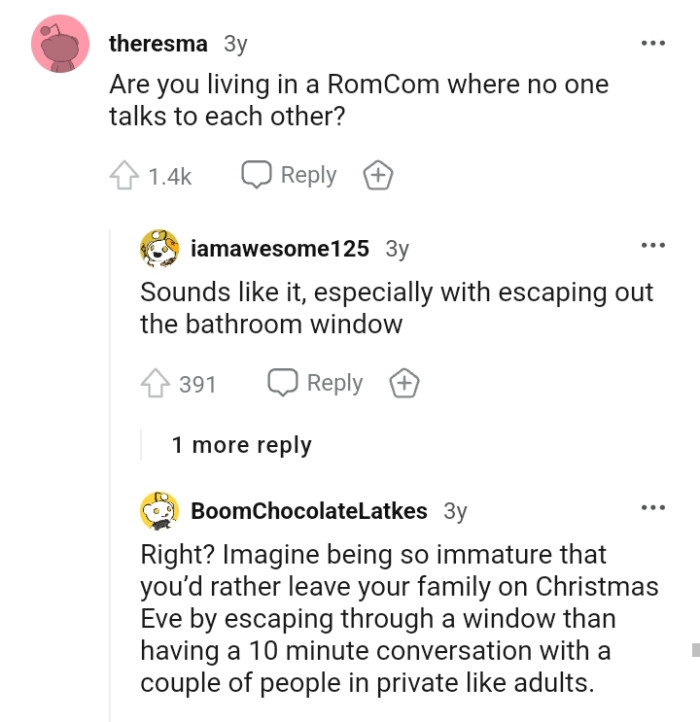 Why would the OP choose to be this immature? A Redditor asks