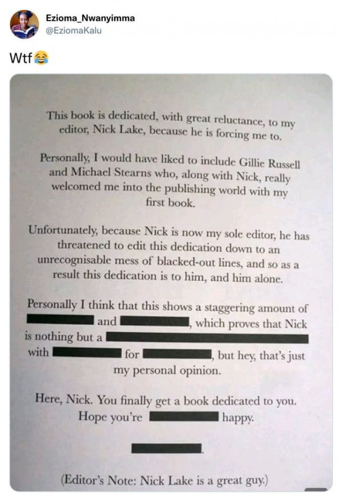 17. Editor’s note says it all.