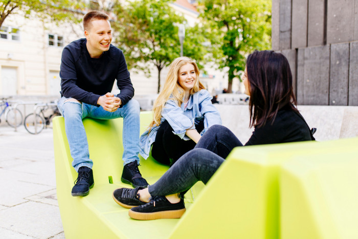 Something feels hot when you sit between a couple.