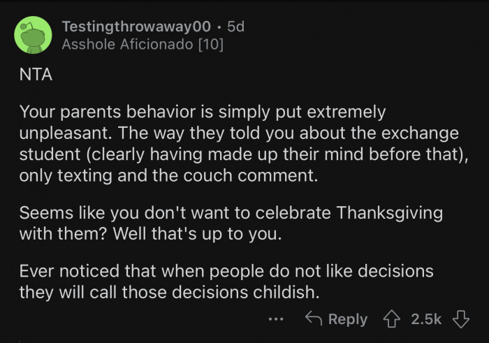 When people don't like your decisions, they call them 