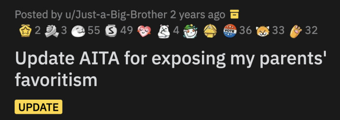 OP posted an update five days later.