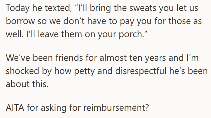 After nearly a decade of friendship, she never expected a cleaning bill to reveal so much.