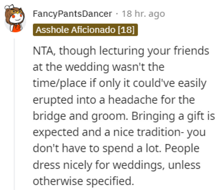 Maybe not the best time and place for this