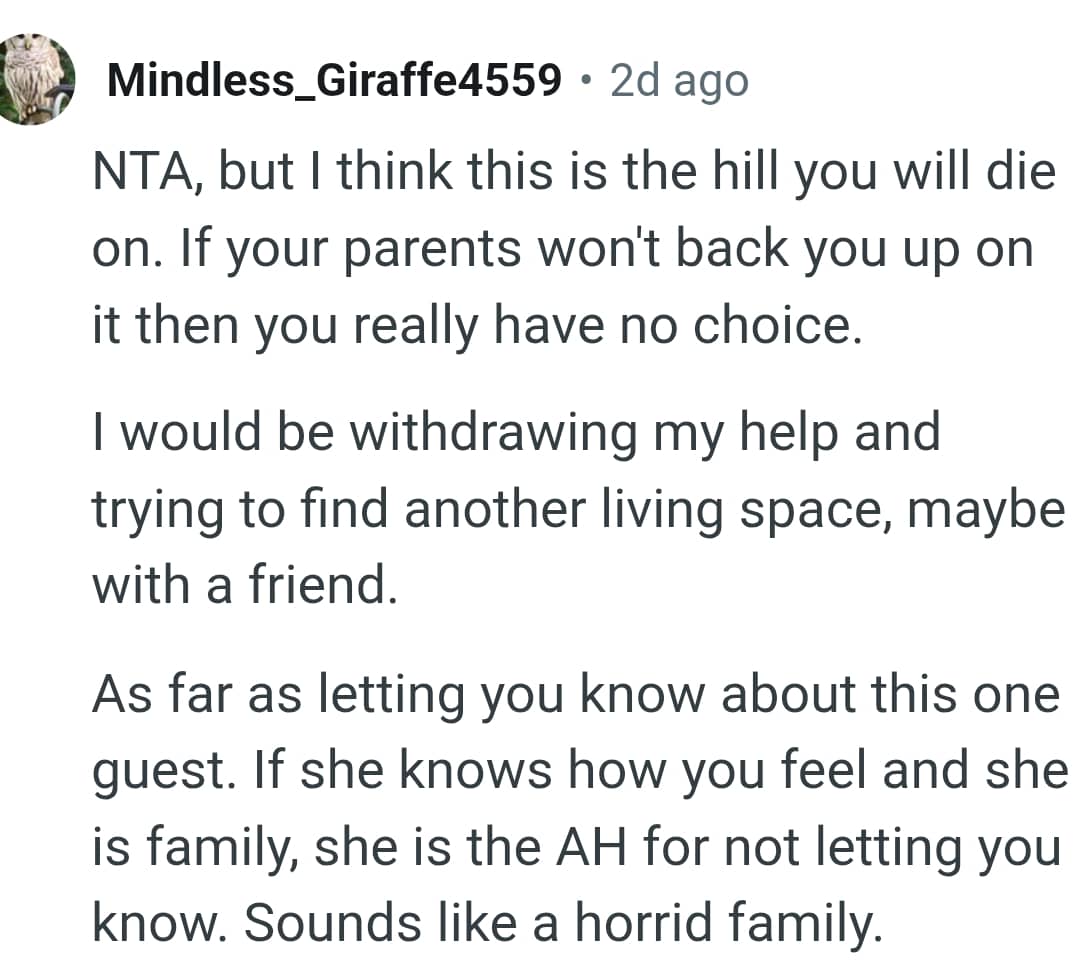 She Is the AH for Not Letting the OP Know