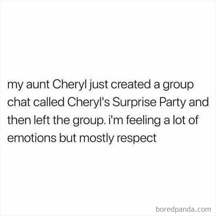 46. A lot of respect