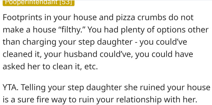 OP might have ruined the relationship with her stepdaughter