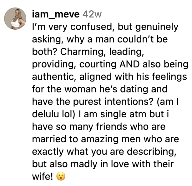 The rest, who couldn't quite grasp her points, asked for genuine guidance.