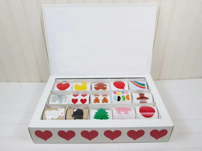 25. Mrs. Grossman's stickers, which had a cute minimal design