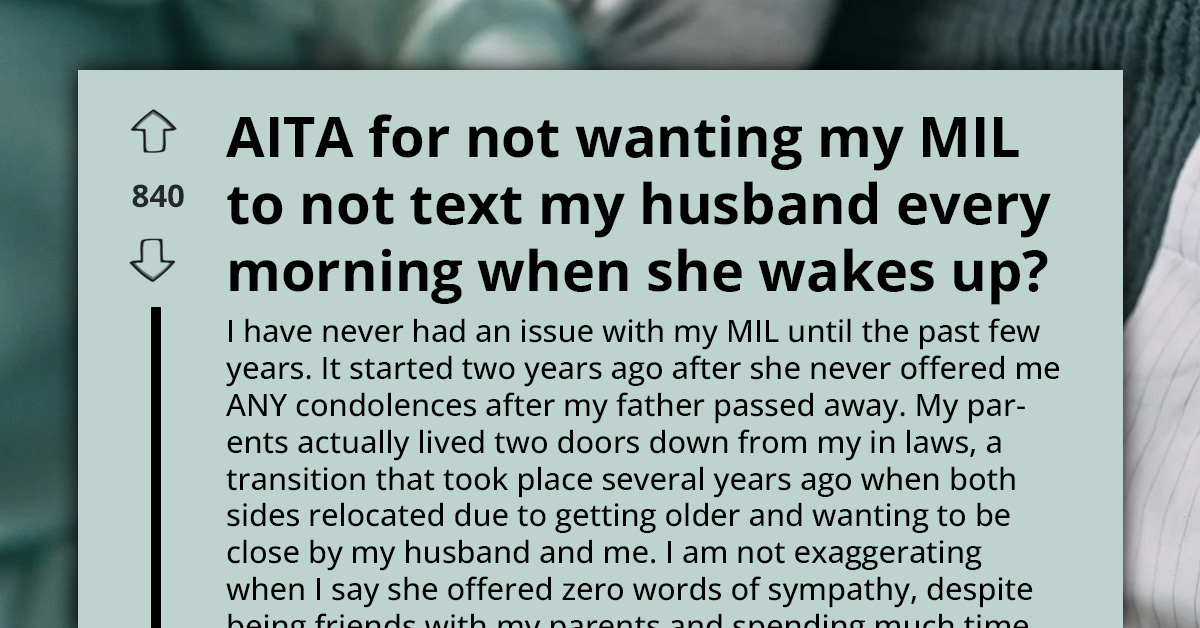 Mother-In-Law’s Early Morning Texts Have Turned Into A Daily Alarm Clock One Woman Never Asked For