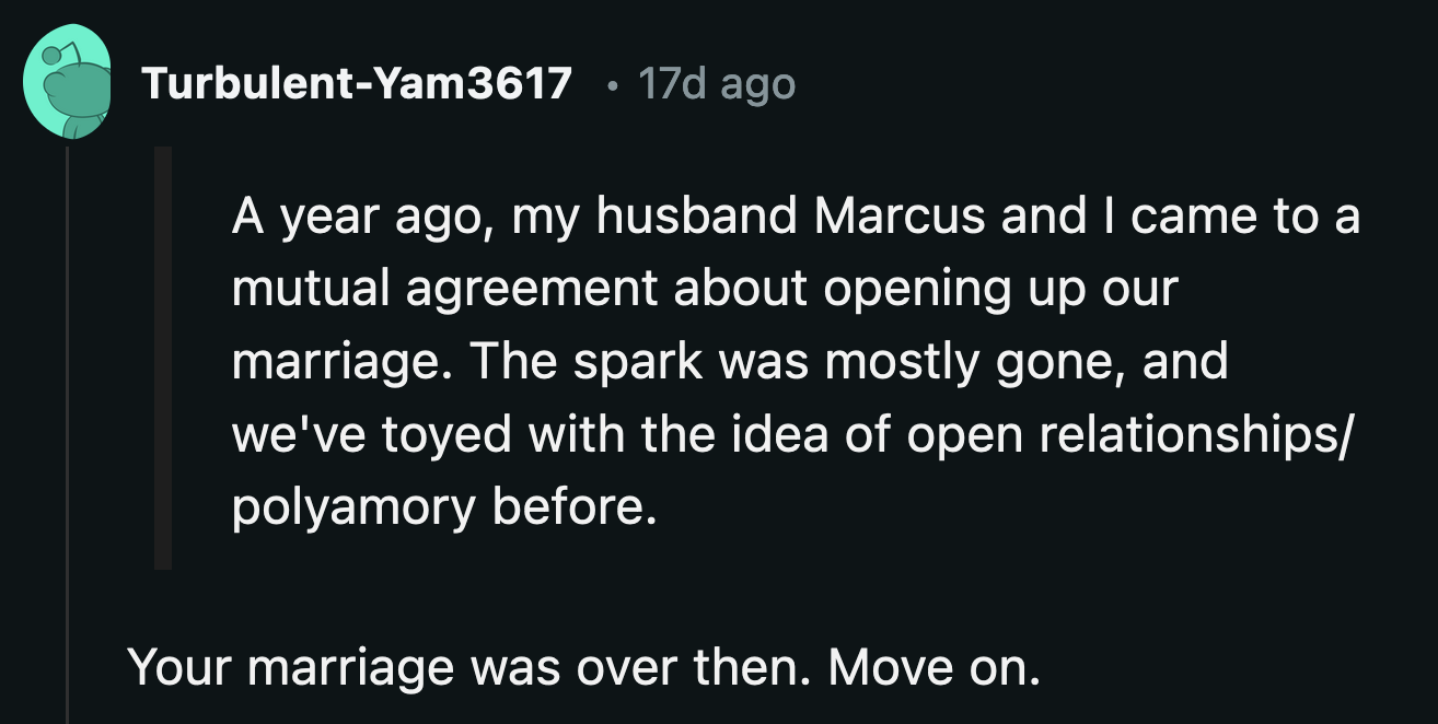 An open marriage isn't the lifeline monogamous couples think it is.