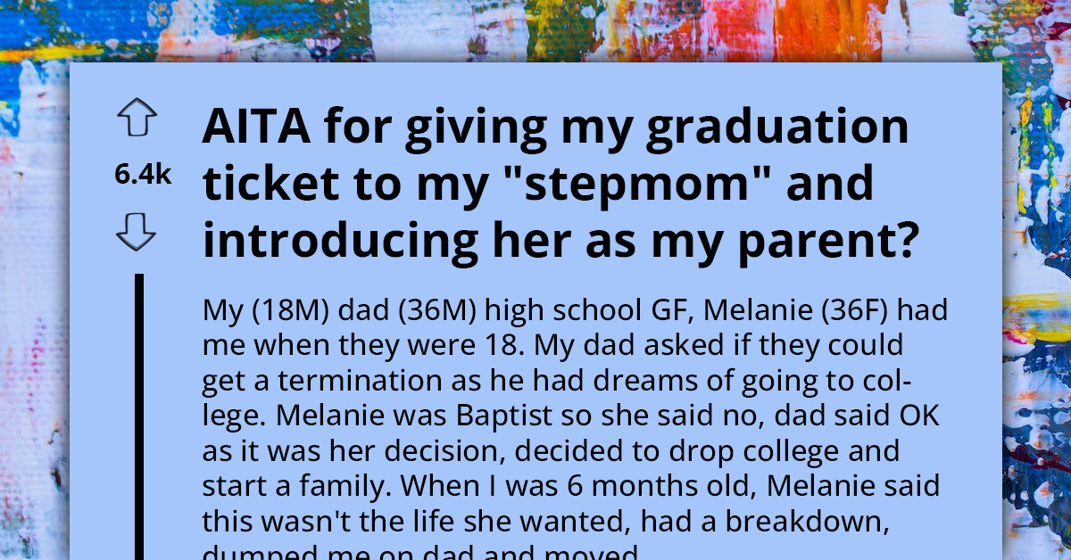 Teen Honors Stepmom Over Biological Mom At Graduation In Heartfelt Tribute To The Woman Who Raised Him