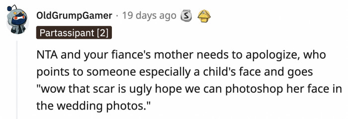 A fully grown adult human being said this to a child they just met