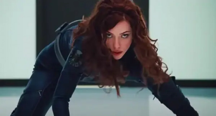 Black Widow's first appearance happened years later in the second Iron Man film and her solo movie was released in 2021. Hayter didn't play any part in the production of either of the films.