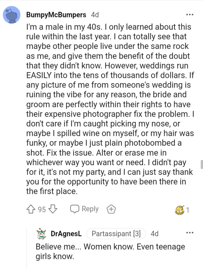 Being thankful for the opportunity to be there