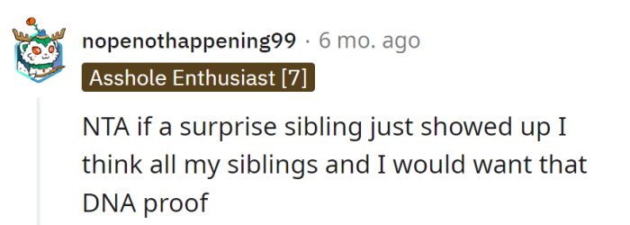 DNA proof is the ultimate twist ending.