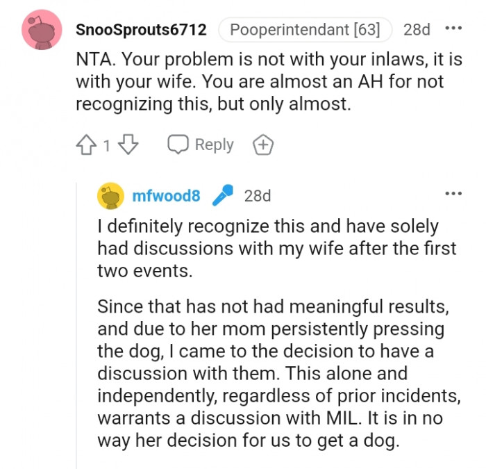 Your Problem Is Not with Your In-laws