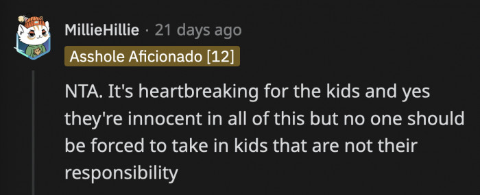 They don't deserve to be stuck in a home where they are not wanted or loved