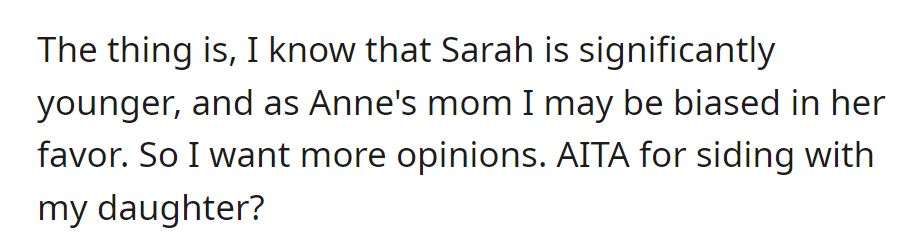 Was OP in the wrong? Scroll down to see what people had to say...