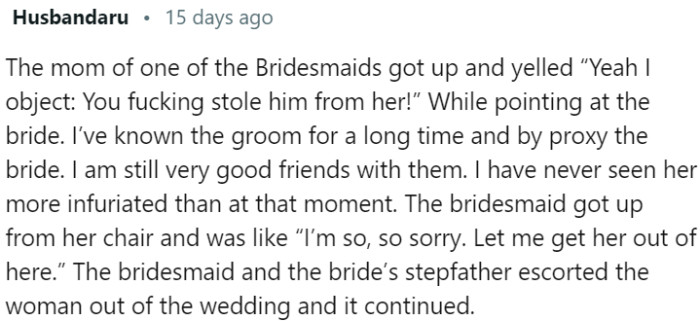 A mother's explosive objection