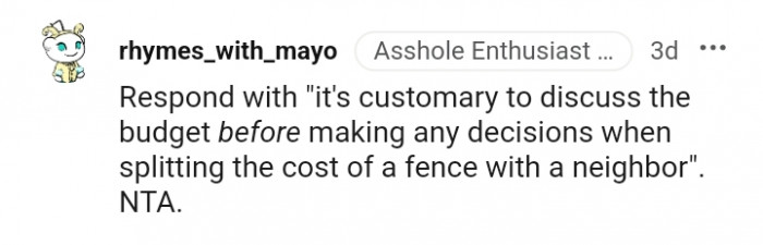 It is customary to discuss the budget