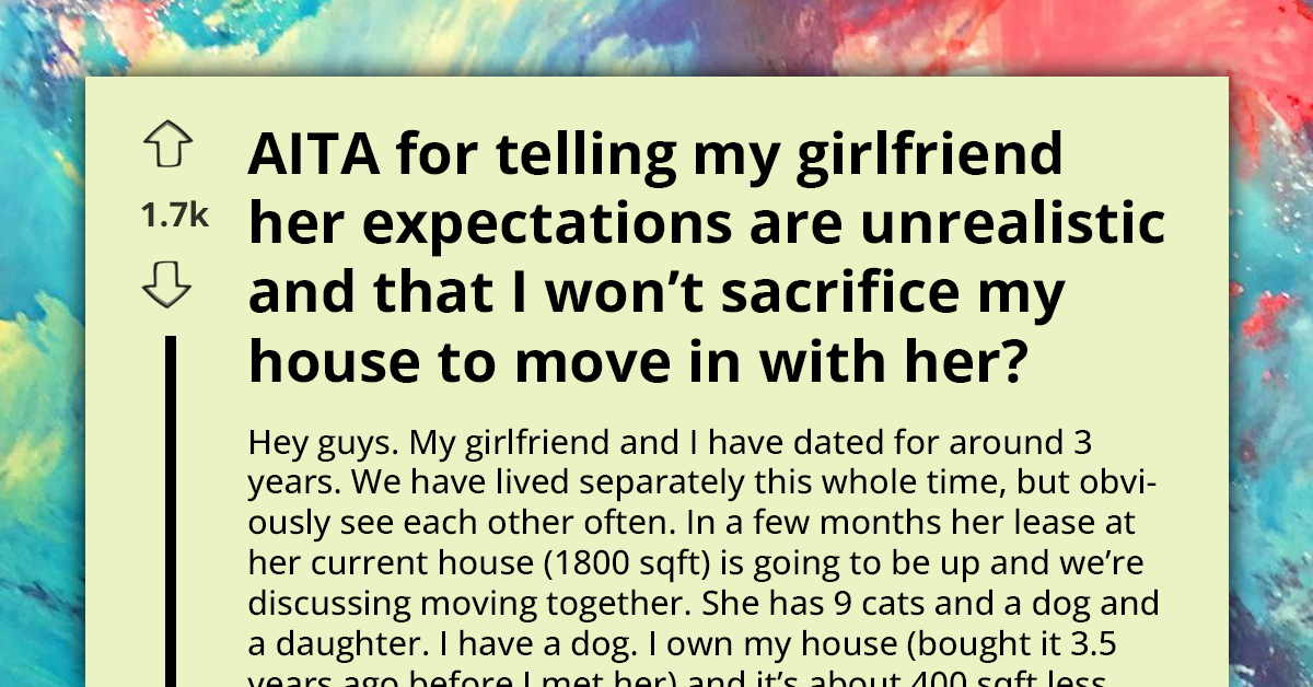 Homeowner Hesitates to Move Into Girlfriend's Rented Apartment, Thinks It Is a Ridiculous Financial Decision